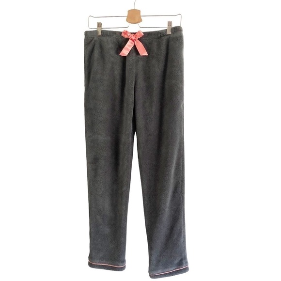 Frankie & Johnny Plush Pajamas Gray Size Large - Picture 9 of 12